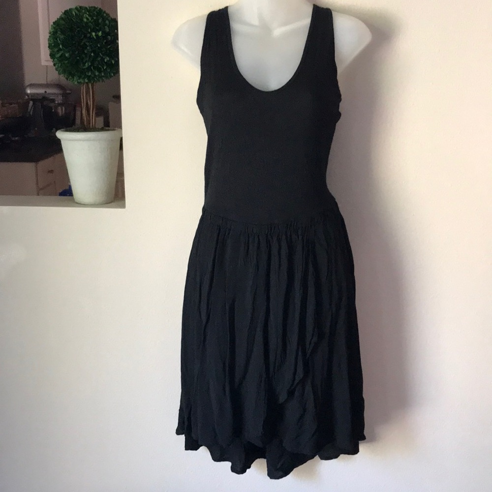 Converse black racer back T-shirt dress